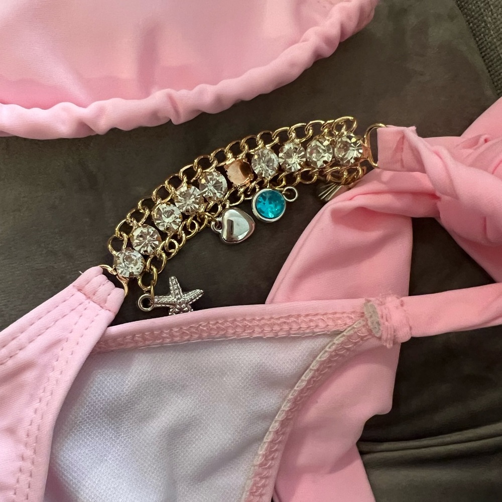 Pink sparkle bikini - Picture 3 of 5